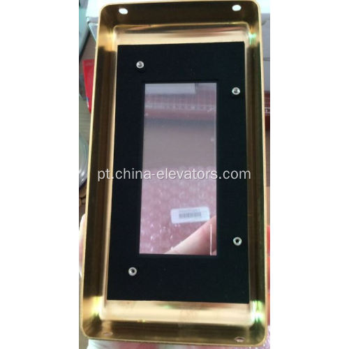 FAA23550W1 HPI Golden Faceplate para elevadores Otis 2000